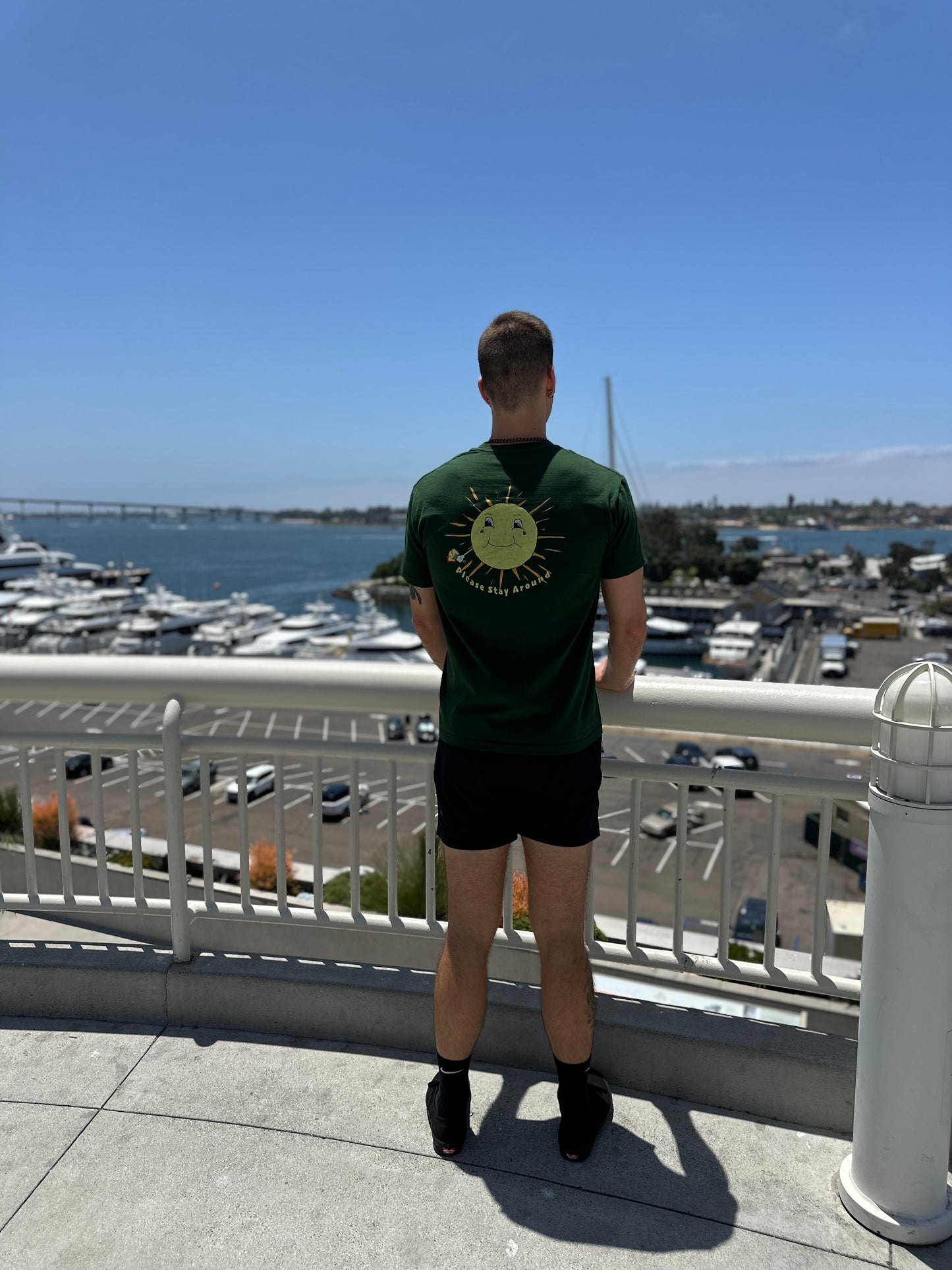 Please Stay Around™ Sunny Days Tee