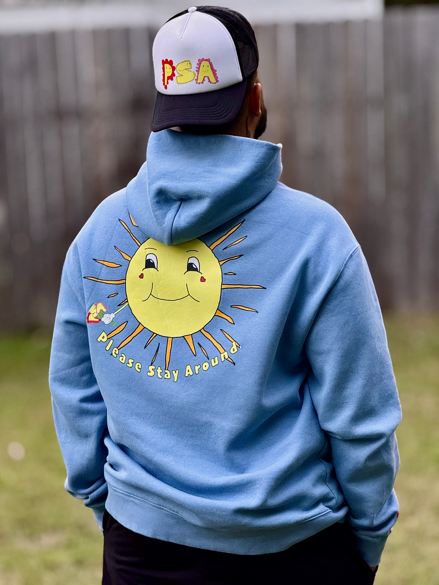 Please Stay Around™ Sunny Days Hoodie