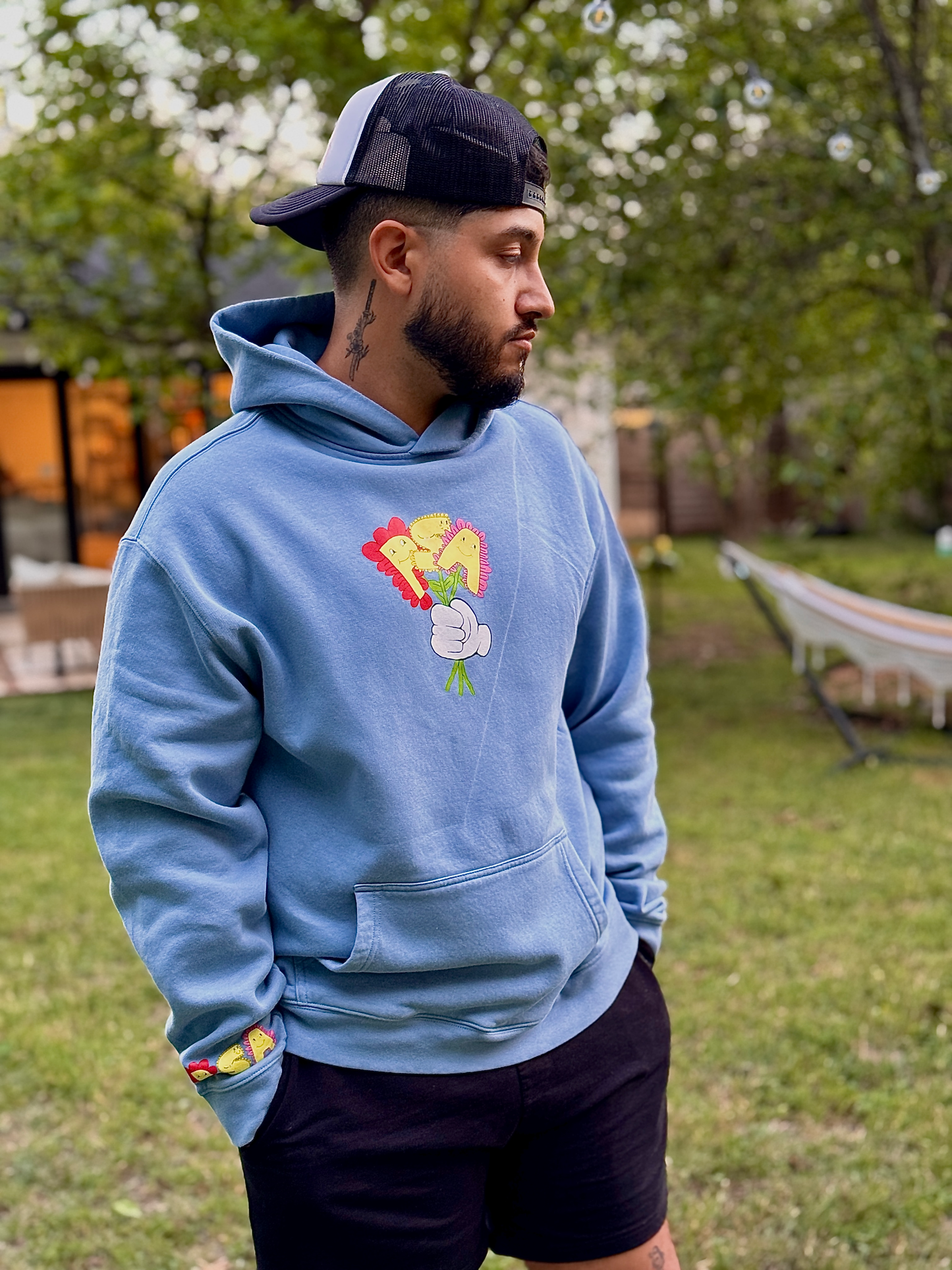 Please Stay Around™ Sunny Days Hoodie
