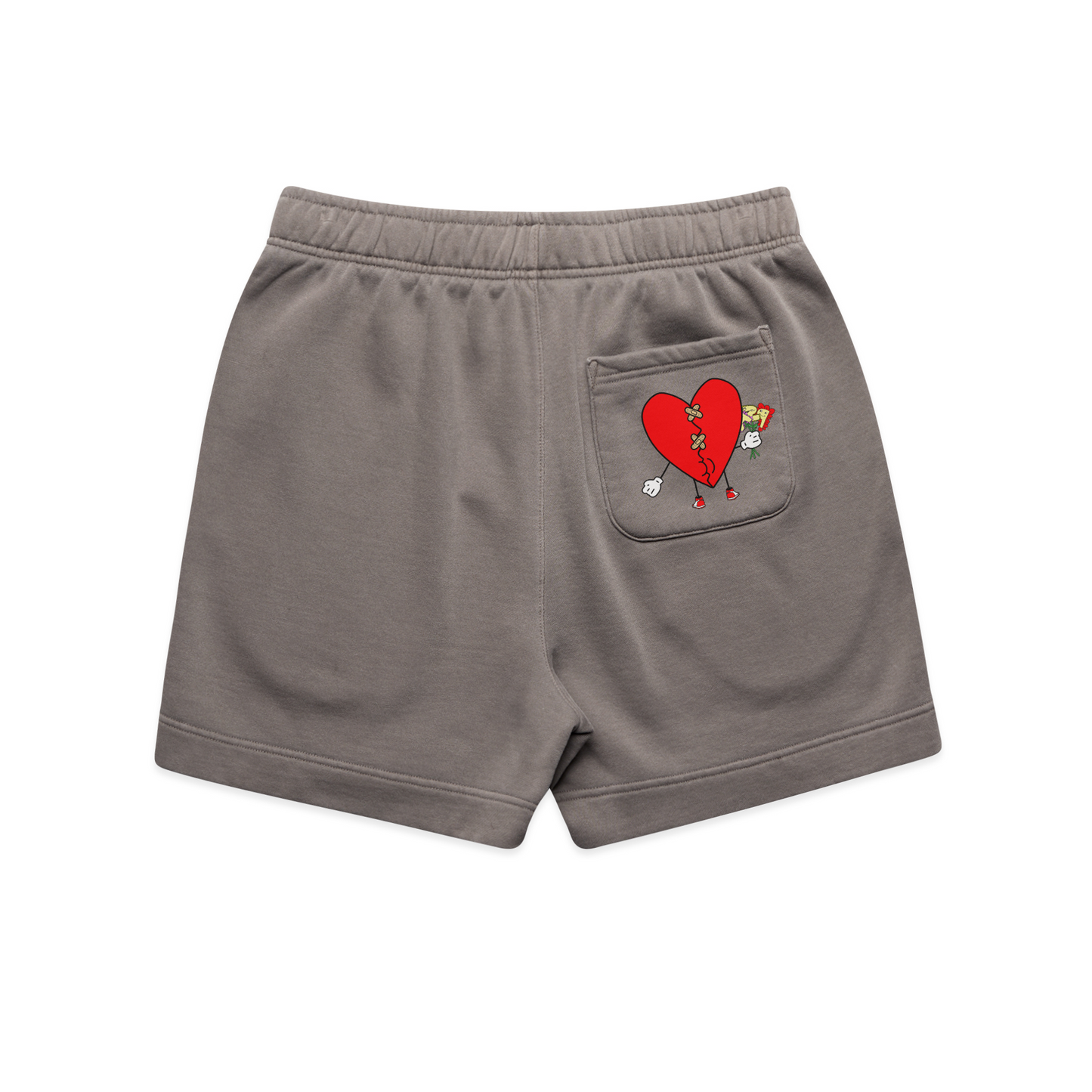 Please Stay Around™ Broken Heart Shorts