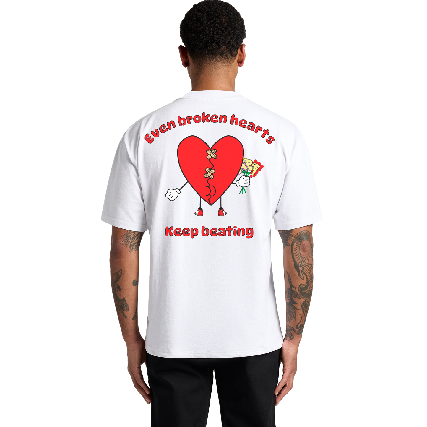 Please Stay Around™ Broken Heart Tee