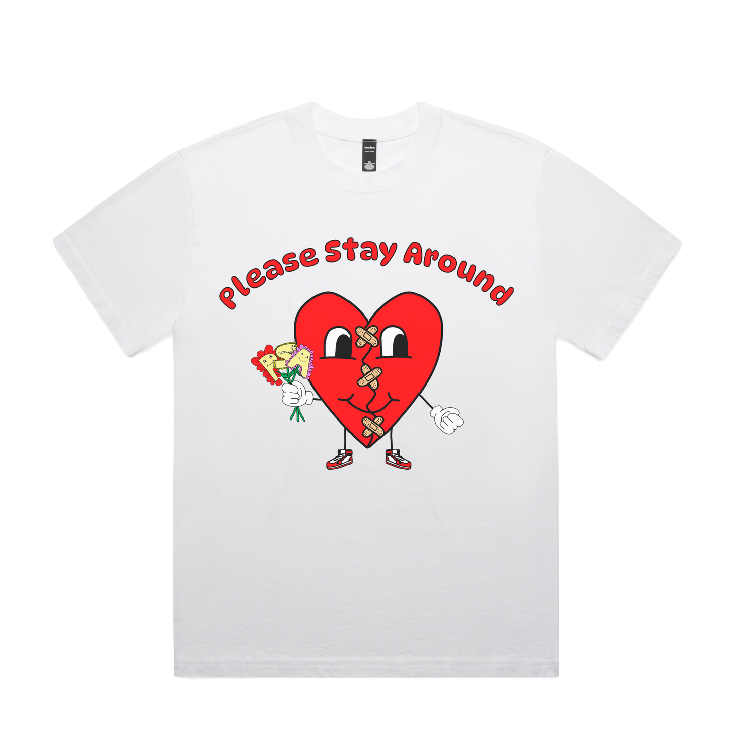 Please Stay Around™ Broken Heart Tee