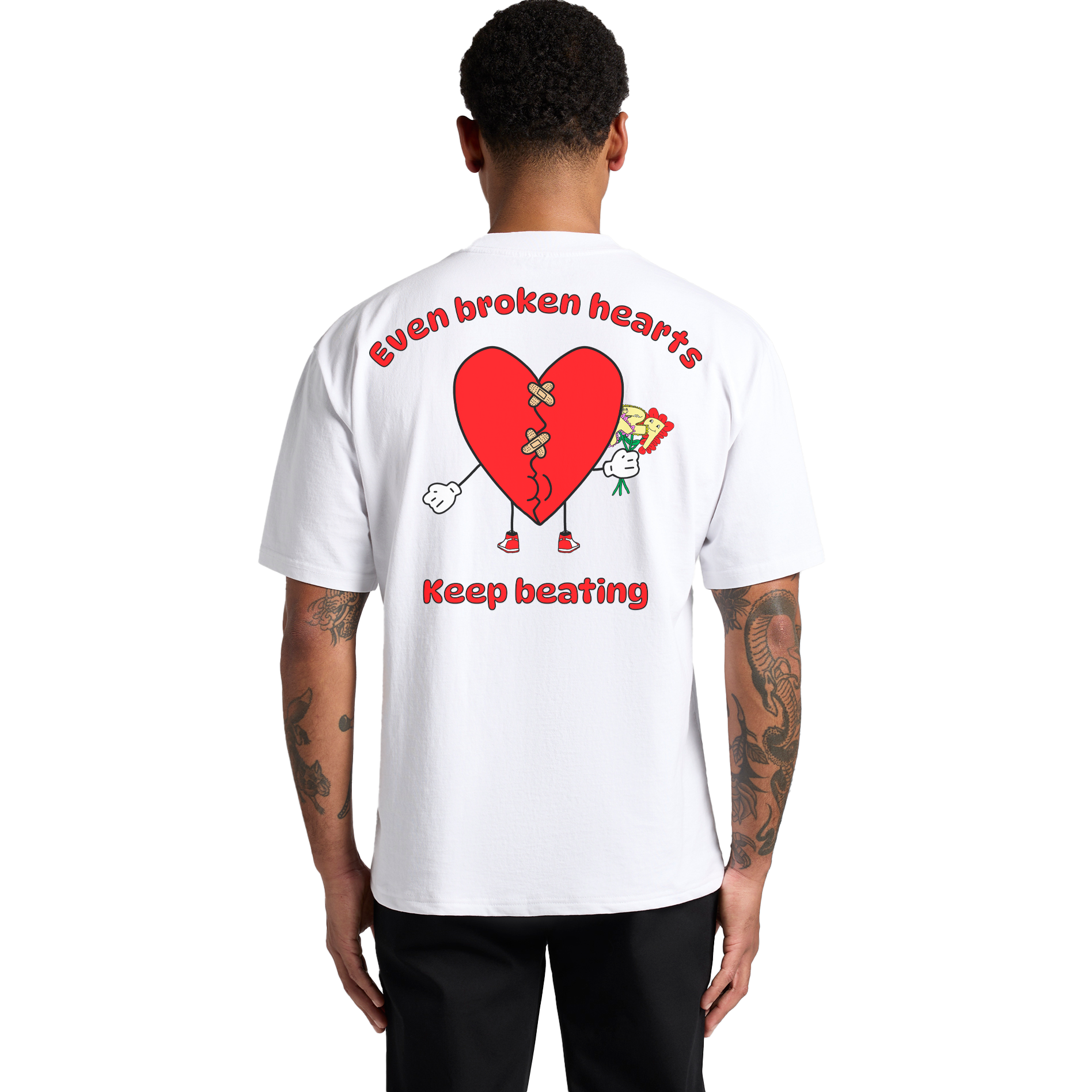 Please Stay Around™ Broken Heart Tee Please Stay Around™ Broken Heart Tee