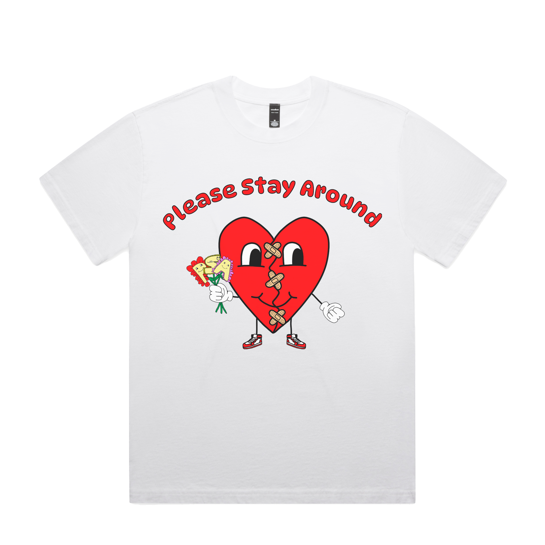 Please Stay Around™ Broken Heart Tee