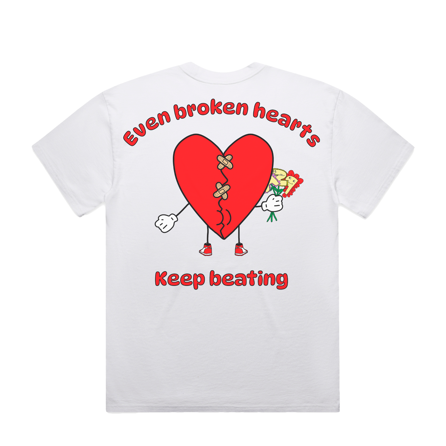 Please Stay Around™ Broken Heart Tee